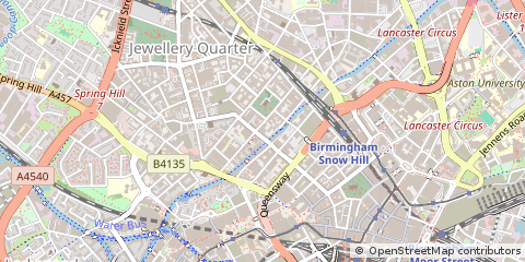 Map of Birmingham