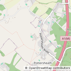 Map of Welwyn, Herts