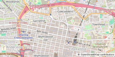 Map of Glasgow