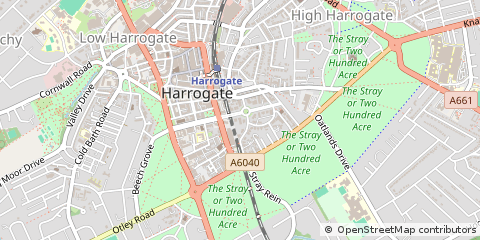 Map of Harrogate