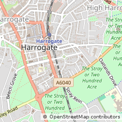 Map of Harrogate