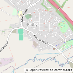 Map of Leicester, Leicestershire