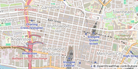 Map of Glasgow
