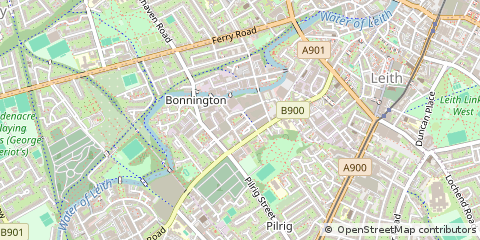 Map of Edinburgh