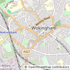 Map of Suite 3653, Wokingham
