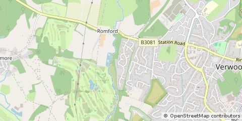 Map of Verwood