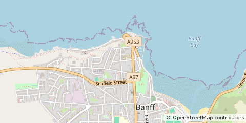 Map of Banff, Aberdeenshire