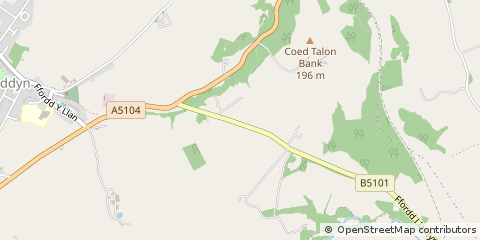 Map of Chilbolton, Hampshire