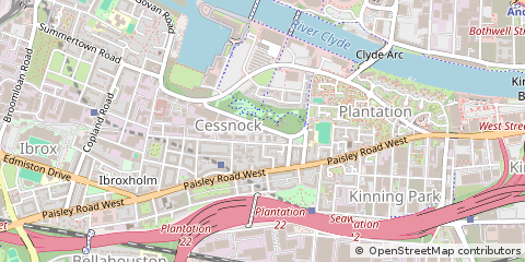 Map of Glasgow