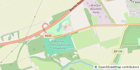 Map of Brechin