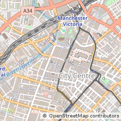 Map of Manchester