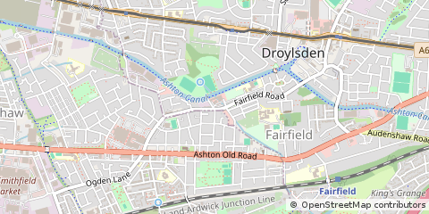 Map of Manchester