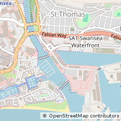 Map of Swansea