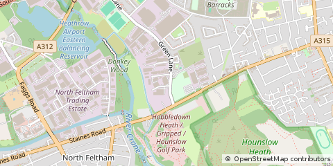 Map of Hounslow