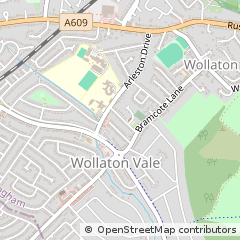 Map of Nottingham