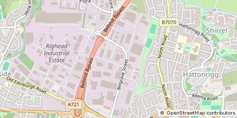 Map of Bellshill