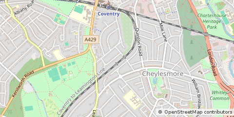 Map of Coventry
