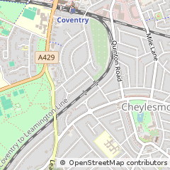 Map of Coventry