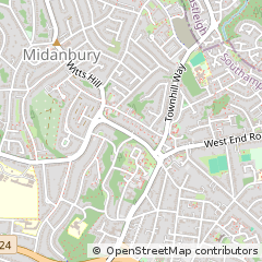 Map of Southampton