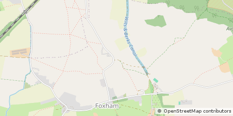 Map of Chippenham, Wiltshire