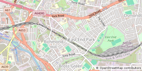 Map of Leeds