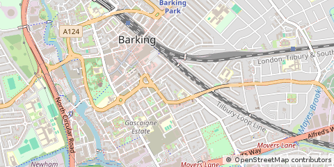 Map of Barking