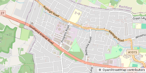 Map of Leigh-on-SEA