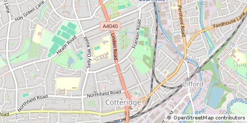 Map of Birmingham