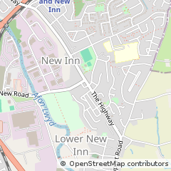 Map of Pontypool