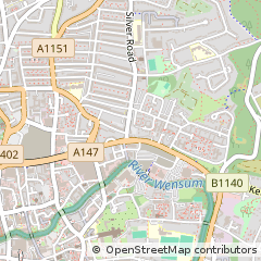 Map of Norwich