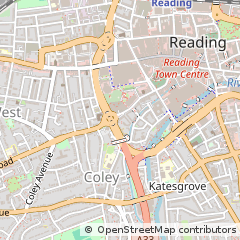 Map of Reading