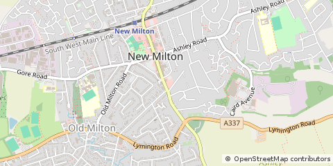 Map of NEW Milton