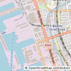 Map of Bootle, Merseyside
