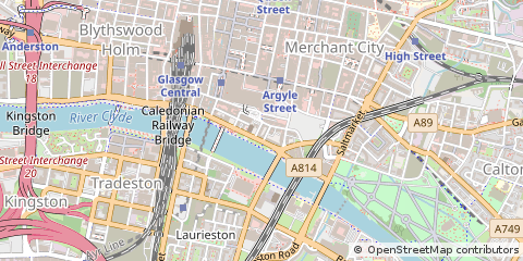 Map of Glasgow