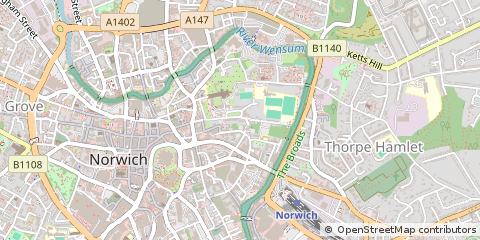 Map of Norwich