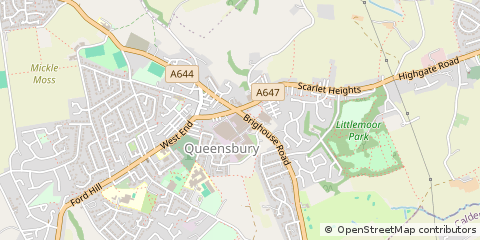 Map of Bradford