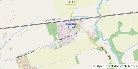 Map of Norwich, Norfolk
