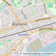 Map of Wallsend