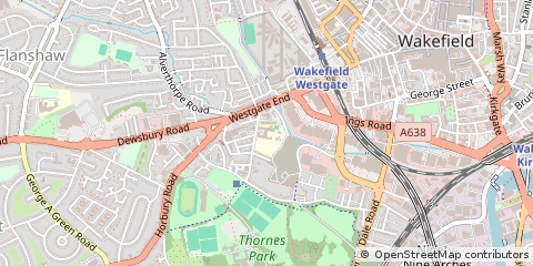 Map of Wakefield