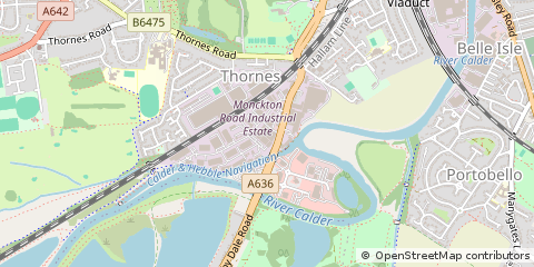 Map of Wakefield