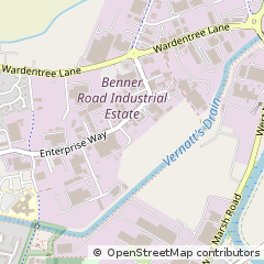 Map of Spalding, Lincolnshire