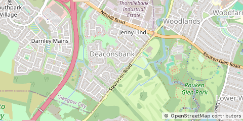 Map of Glasgow