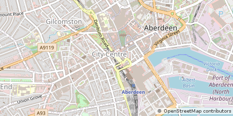 Map of Aberdeen