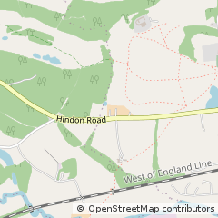 Map of Salisbury, Wiltshire