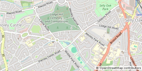 Map of Birmingham