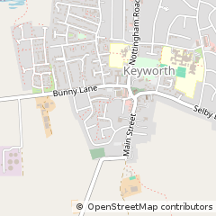 Map of Nottingham, Notts