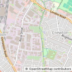 Map of Derby