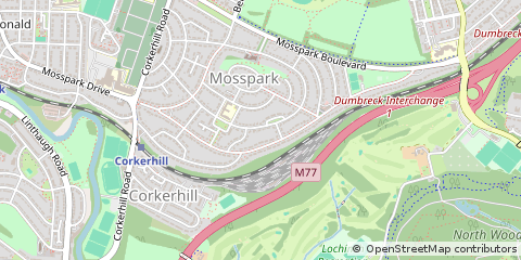 Map of Glasgow