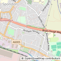 Map of Derby