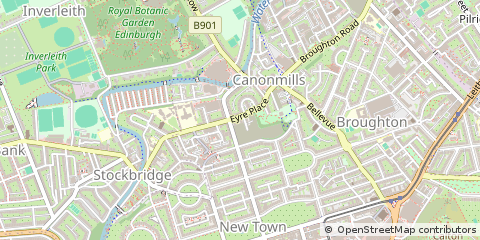 Map of Edinburgh